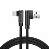 „Swissten L Type Textile“ universalus greitas įkrovimas 3.1 USB prie „Lightning Data“ ir 1,2 m įkrovimo laidas