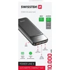 Swissten SWISSTEN, Powerbank, POWER LINE II, Li-Pol, 5/9/12V, do �adowania telefon�w i innych urz�dze�, 22013916, 10000mAh, juoda