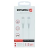 Kabelis USB Swissten USB-C - USB-C 1.5 m Baltas (71506520)