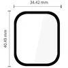 Hibridinis stiklas Tech-Protect Glass FLEX+ 2-PACK HUAWEI WATCH FIT 5 Juodas