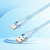 Mėlyna T-PHOX CABLE BOLD USB/LIGHTNING 3A SKY Mėlynas