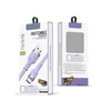 USB kabelis T-Phox USB-A - Lightning 1,2 m Mėlyna