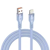 Mėlyna T-PHOX CABLE BOLD USB/LIGHTNING 3A SKY Mėlynas