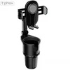 Remax UCHWYT SAM T-PHOX TH-07 Z UCHWYTEM NA KUBEK CUP HOLDER Juodas