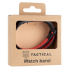 Tactical 281 dviguba silikoninė apyrankė, skirta „Xiaomi Mi Band 3 4“, juoda ir raudona