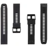 Tactical 426 silikoninė apyrankė skirta Garmin Fenix 5/6/7 QuickFit 22mm juodos spalvos