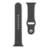 Tactical 456 silikoninė apyrankė skirta Apple Watch 1/2/3/4/5/6/7/8/9/SE 38/40/41mm juodos spalvos