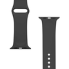 Tactical Išmaniojo laikrodžio Apple silikoninis dirželis, Juodos spalvos, 42/44/45mm