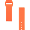 Išmaniojo laikrodžio Xiaomi Mi silikoninis dirželis, Oranžinės spalvos, 22mm