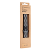 Tactical Dirželis 22mm Double Silicone Watch Strap and Watch Band Juodas Baltas 2454313