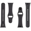 Tactical 844 silikoninė apyrankė skirta Redmi Watch 3 juodos spalvos