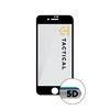 Tactical apsauginis stiklas Shield 5D skirtas Apple iPhone 7/8/SE2020/SE2022 su juodos spalvos krašteliu