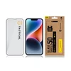 Tactical apsauginis stiklas Shield 5D skirtas Apple iPhone 13/13 Pro/14 su juodos spalvos krašteliu
