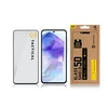 Tactical apsauginis stiklas Shield 5D skirtas Samsung Galaxy A55 5G su juodos spalvos krašteliu