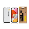 Tactical apsauginis stiklas Shield 5D skirtas Samsung Galaxy A14 4G su juodos spalvos krašteliu
