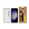 Tactical apsauginis stiklas Shield 5D skirtas Samsung Galaxy S23 su juodos spalvos krašteliu