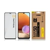 Tactical apsauginis stiklas Shield 5D skirtas Samsung Galaxy A32 4G su juodos spalvos krašteliu