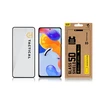 Tactical apsauginis stiklas Shield 5D skirtas Xiaomi Redmi Note 11/11s su juodos spalvos krašteliu