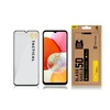 Tactical apsauginis stiklas Shield 5D skirtas Samsung Galaxy A15 4G/5G su juodos spalvos krašteliu
