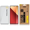 Tactical apsauginis stiklas Shield 5D skirtas Xiaomi Redmi Note 13 Pro 4G/5G / Poco X6 5G su juodos spalvos krašteliu