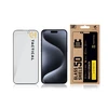 Tactical Apsauginis stiklas Shield Privacy Stealth 5D skirtas Apple iPhone 15 Pro Juodas