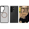 Tactical MagForce Hyperstealth 2.0 telefono dėklas su MagSafe palaikymu skirtas Samsung Galaxy S26 Ultra (S948) juodas smėlio spalvos