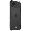 Tactical „Quantum Stealth“ dėklas, skirtas „Apple iPhone 17 Air“, skaidrus juodas