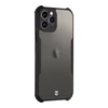 Dėklas Tactical Quantum Stealth dangtelis, skirtas Apple iPhone 12 Pro skaidrus/juodas