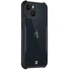 Dėklas Tactical Quantum Stealth dangtelis Apple iPhone 14, permatomas juodas
