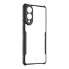 Tactical Quantum Stealth dėklas skirtas Samsung Galaxy S25 Edge Clear/juodos spalvos
