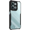 Tactical Quantum Stealth dėklas Xiaomi Redmi 15C 4G 5G skaidrus juodas
