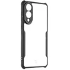 Tactical Quantum Stealth dėklas skirtas Samsung Galaxy S25 Edge Clear/juodos spalvos
