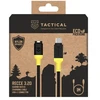 Tactical Recce 3:20 cable for Garmin USB-C juoda/geltona