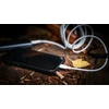 „Tactical Stitch Thread“ laidas USB-C/Lightning 0.3m baltos spalvos