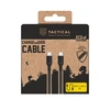 Tactical Stitch Thread kabelis USB-C/USB-C 1m juodos spalvos