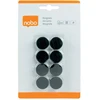 Magnetai NOBO, 20 mm, 8 vnt., juoda sp.