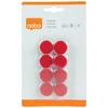 Esselte Magnetai Nobo, 20 mm, 8 vnt., raudona sp.