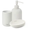 Tatay Toothbrush container Soft ceramic, baltas