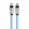 TB 2in1 USB C laidas, raištelis, 1m, mėlynas