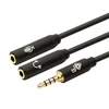 TB Adapteris 3,5mm MiniJa ck-2x3,5mm MiniJack M/F