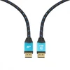 DisplayPort 2.1 kabelis su žydrais antgaliais