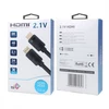 TB HDMI v 2.1 aukščiausios kokybės kabelis 3 m 8K juodas Sukurtas žaidėjams