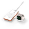 Tech-Protect A55 2IN1 MAGNETINIS MagSafe BELAIDIS ĮKROVIKLIS 25W QI2.2 Baltas