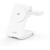Tech-Protect A56 3IN1 MAGNETINIS MagSafe BELAIDIS ĮKROVIKLIS 25W QI2.2 Baltas
