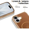 „Tech-Protect BasicMag MagSafe“ dėklas, skirtas „iPhone 17“ – rudas