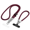 4kom.pl Smycz Tech-Protect C10S Rope Crossbody & Wrist Burgundy/titanium (THP6093)
