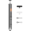 Smycz Tech-Protect C9S Rope Crossbody do telefonu - juoda-oranžinė