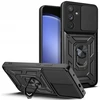 Samsung Galaxy S23 FE Tech-Protect Camshield Pro telefono dėklas juodos spalvos