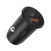 Tech-Protect CC02 35W automobilinis įkroviklis su 2 prievadais USB-C / USB-A - Juodas