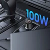 „Tech Protect CC03“ 2 prievadų PD100W automobilinis įkroviklis - juodas